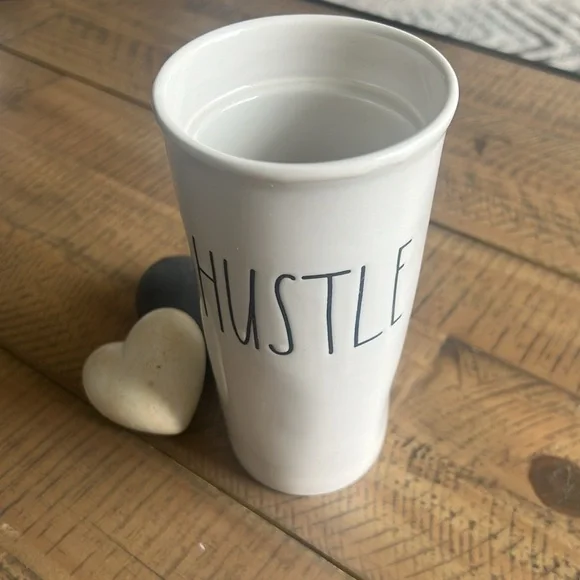 HUSTLE Rae Dunn mug - Picture 3 of 5